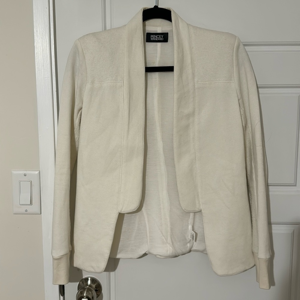 Pence standard cotton textured blazer